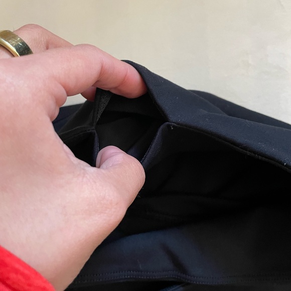 TALA Skinluxe high rise Cross waist flared leggings - Black - Picture 8 of 8